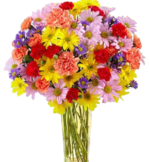 Brigtht bouqet with chrysantems | Flower Delivery Novocheboksarsk